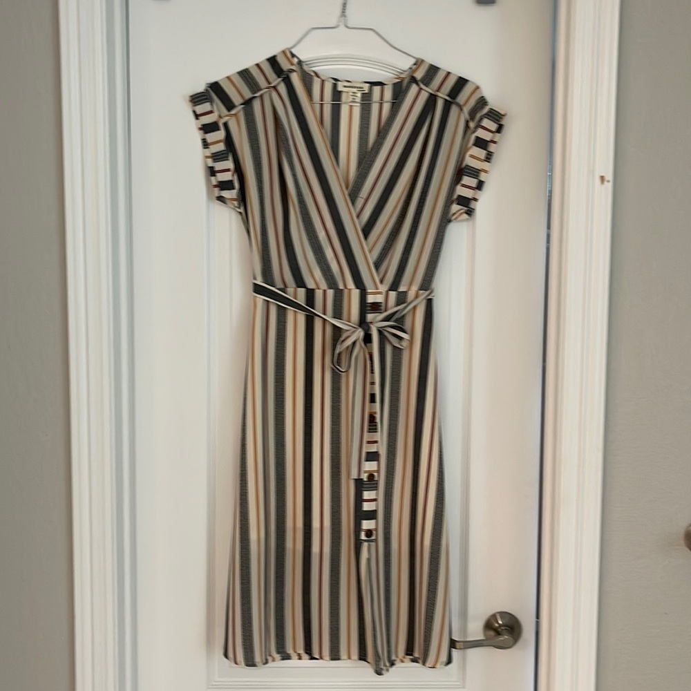 Monteau Striped Dress